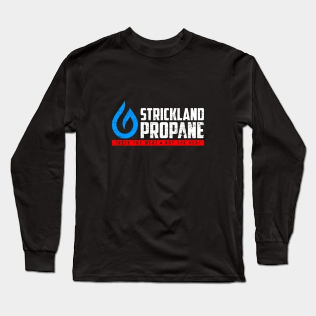 Strickland Propane (aged look) Long Sleeve T-Shirt by MoviTees.com